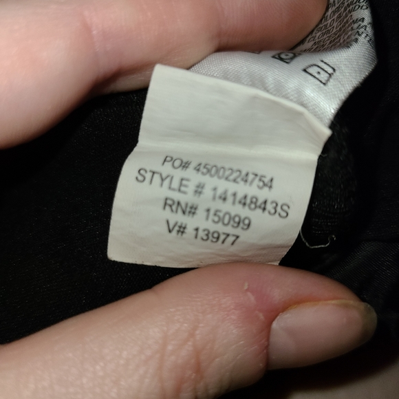 Metaphor Womens Black Flare Leg Dress Pants Size 14S - Picture 9 of 9